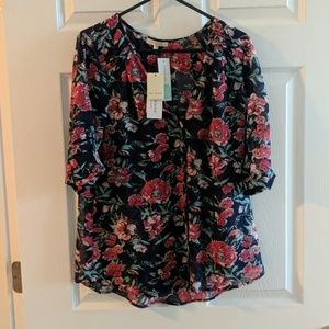 Skies are Blue blouse